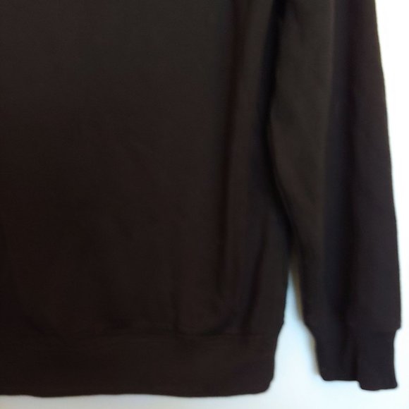 Boyfriend Crew SWS Active sweatshirt with blingy rinestone skull with wings Med - Picture 5 of 11